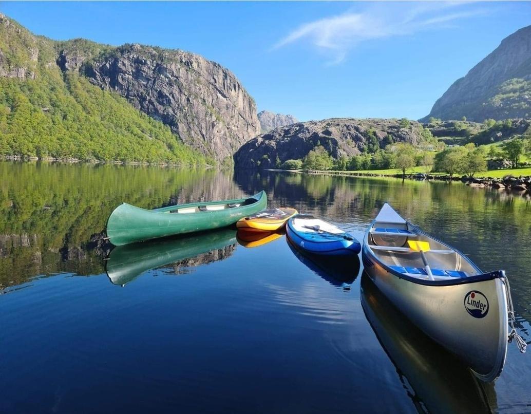 Hytte Ved Preikestolen Forsand Экстерьер фото