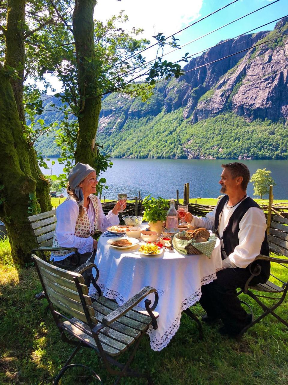 Hytte Ved Preikestolen Forsand Экстерьер фото